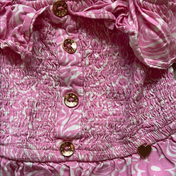 Vince Camuto Pink Ruffled Jumpsuit - Picture 3 of 3